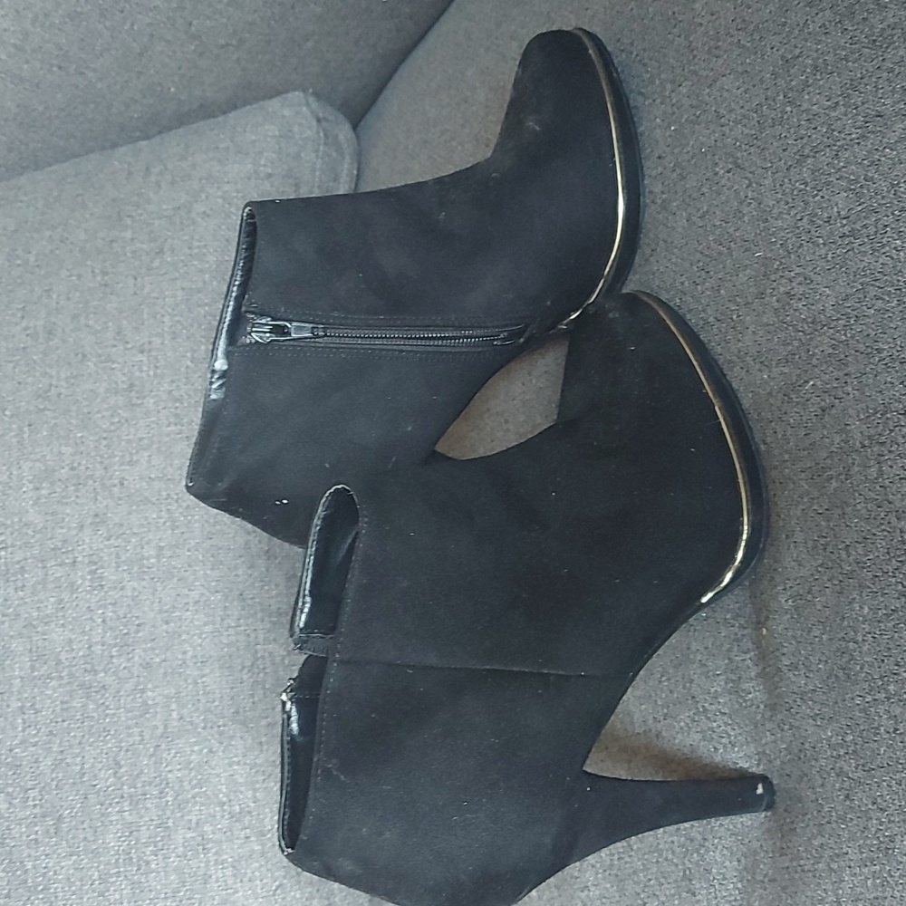 Black booties